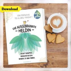 Pick & Grow Praxisheft "Die Ausgebrannte Heldin"