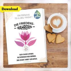 Pick & Grow Praxisheft "Die Friedenswahrerin"