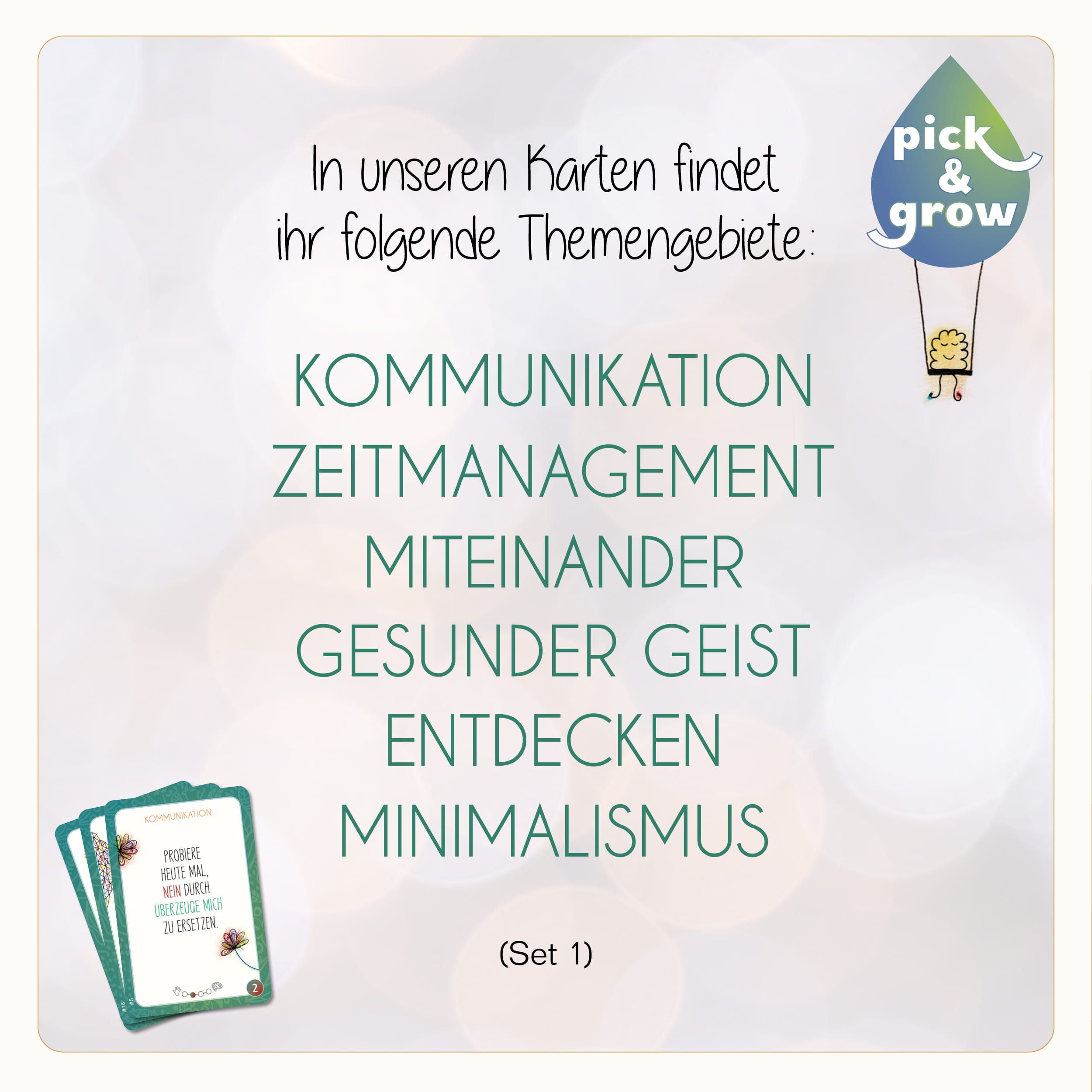 Kartenset Pick & Grow / Set 1+3 – Bild 5